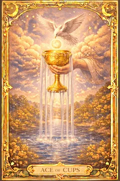Cups Ace 카드 이미지