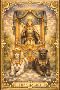 The Chariot 카드 카드 이미지