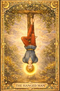The Hanged Man 카드 카드 이미지