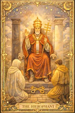 The Hierophant 카드 카드 이미지
