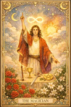 The Magician 카드 카드 이미지