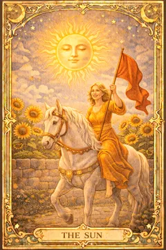 The Sun 카드 카드 이미지