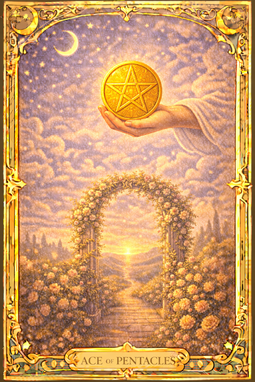Pentacles Ace