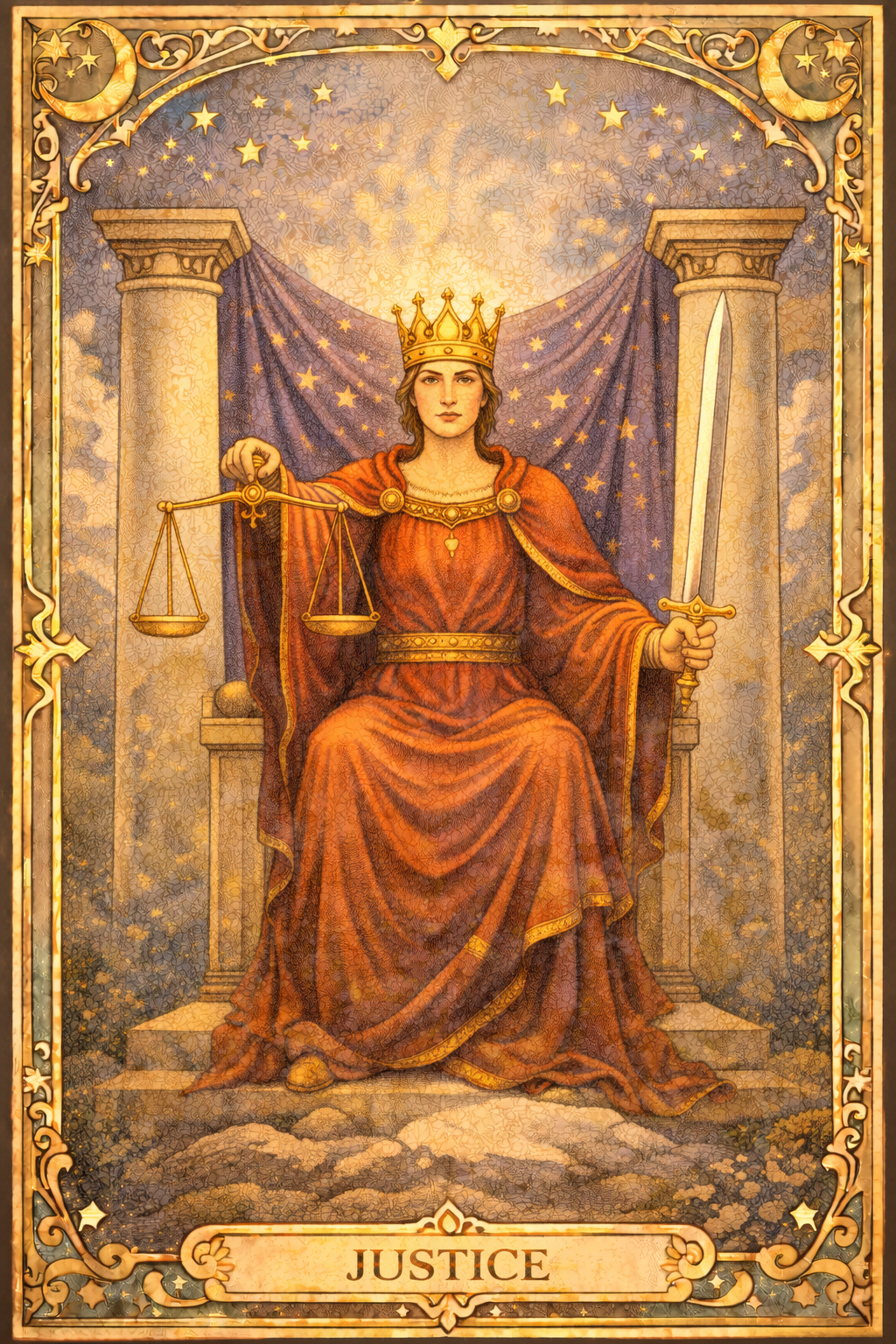 Justice 카드