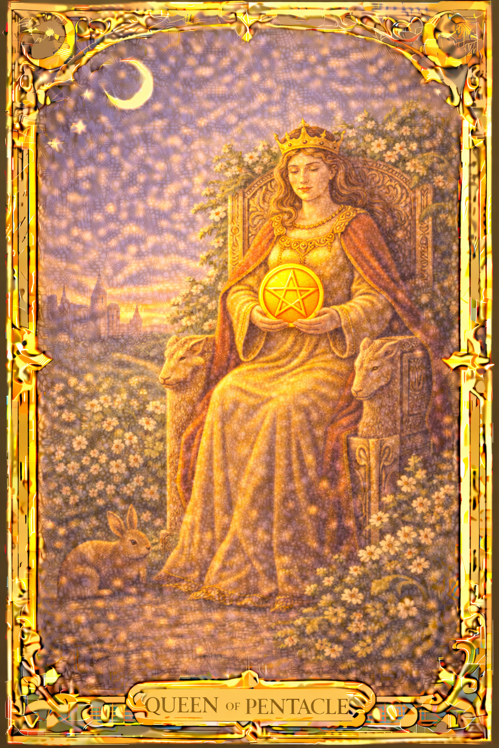 Pentacles Queen