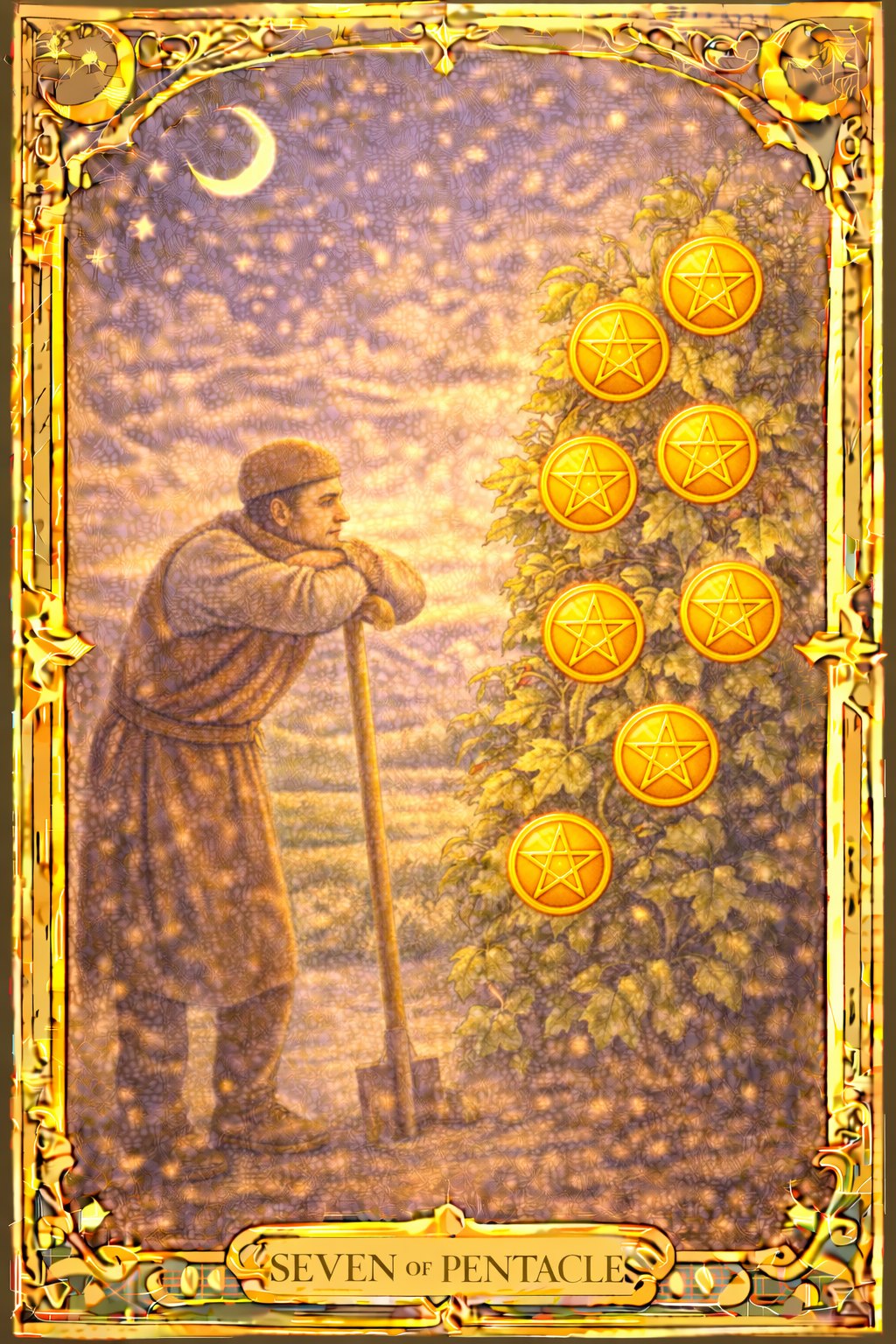 Pentacles Seven