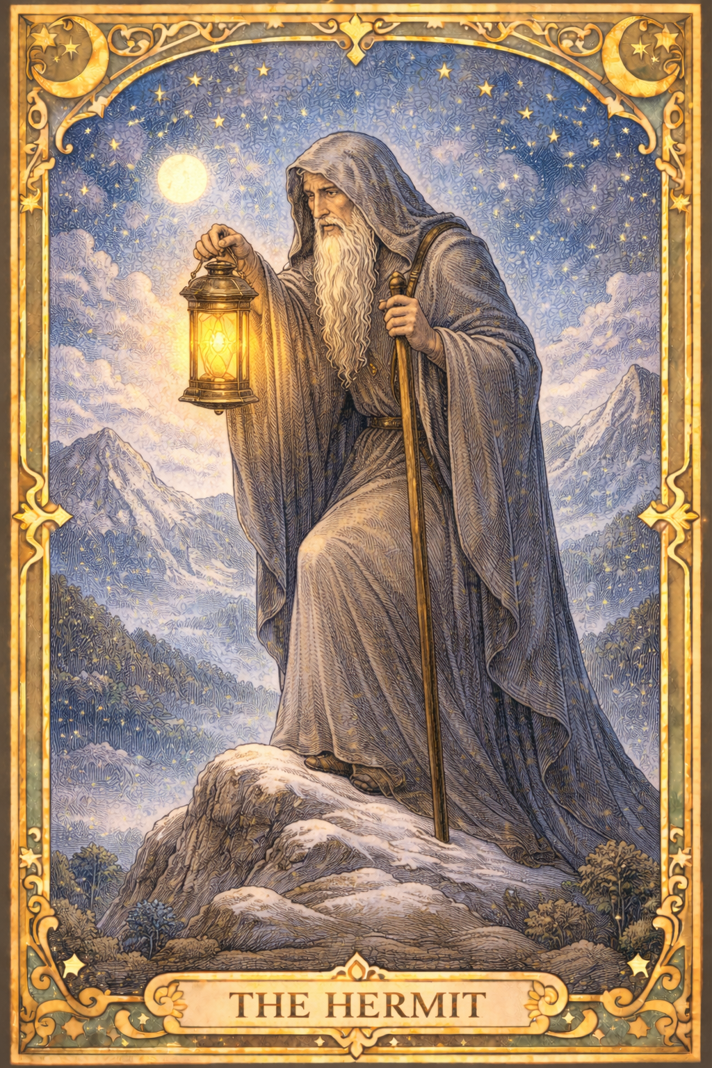The Hermit 카드