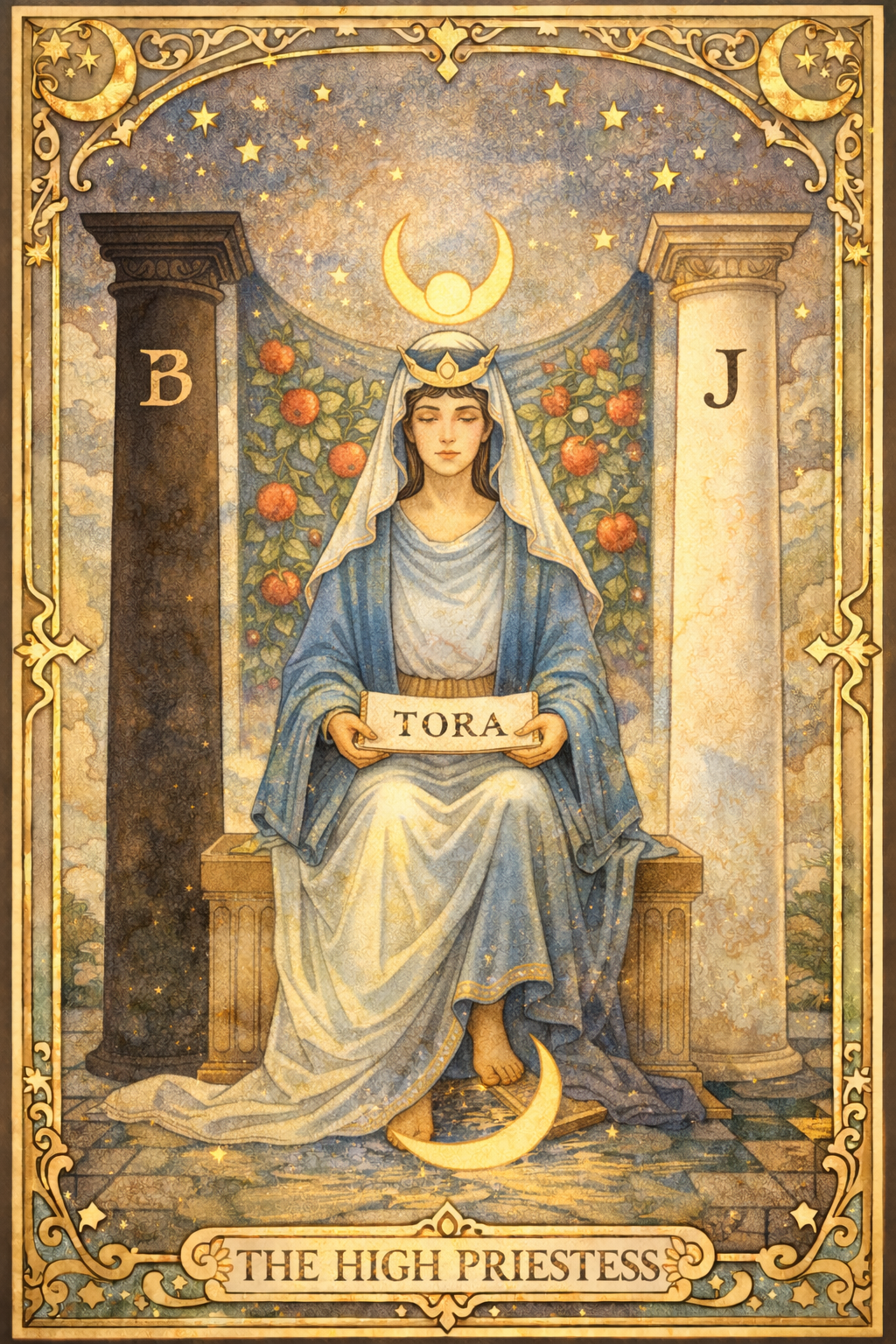 The High Priestess 카드