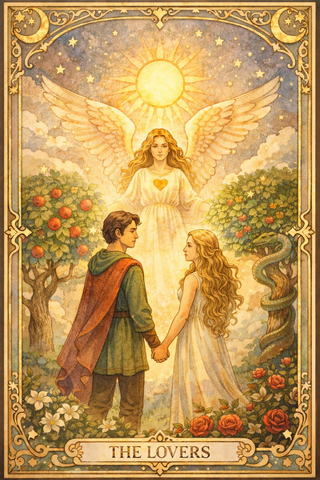 The Lovers 카드