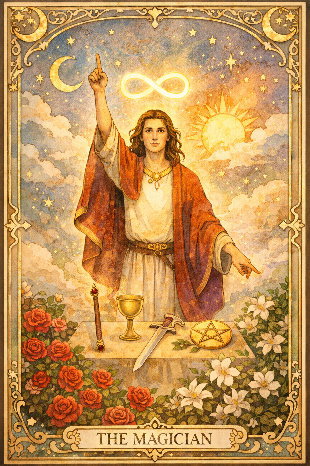 The Magician 카드