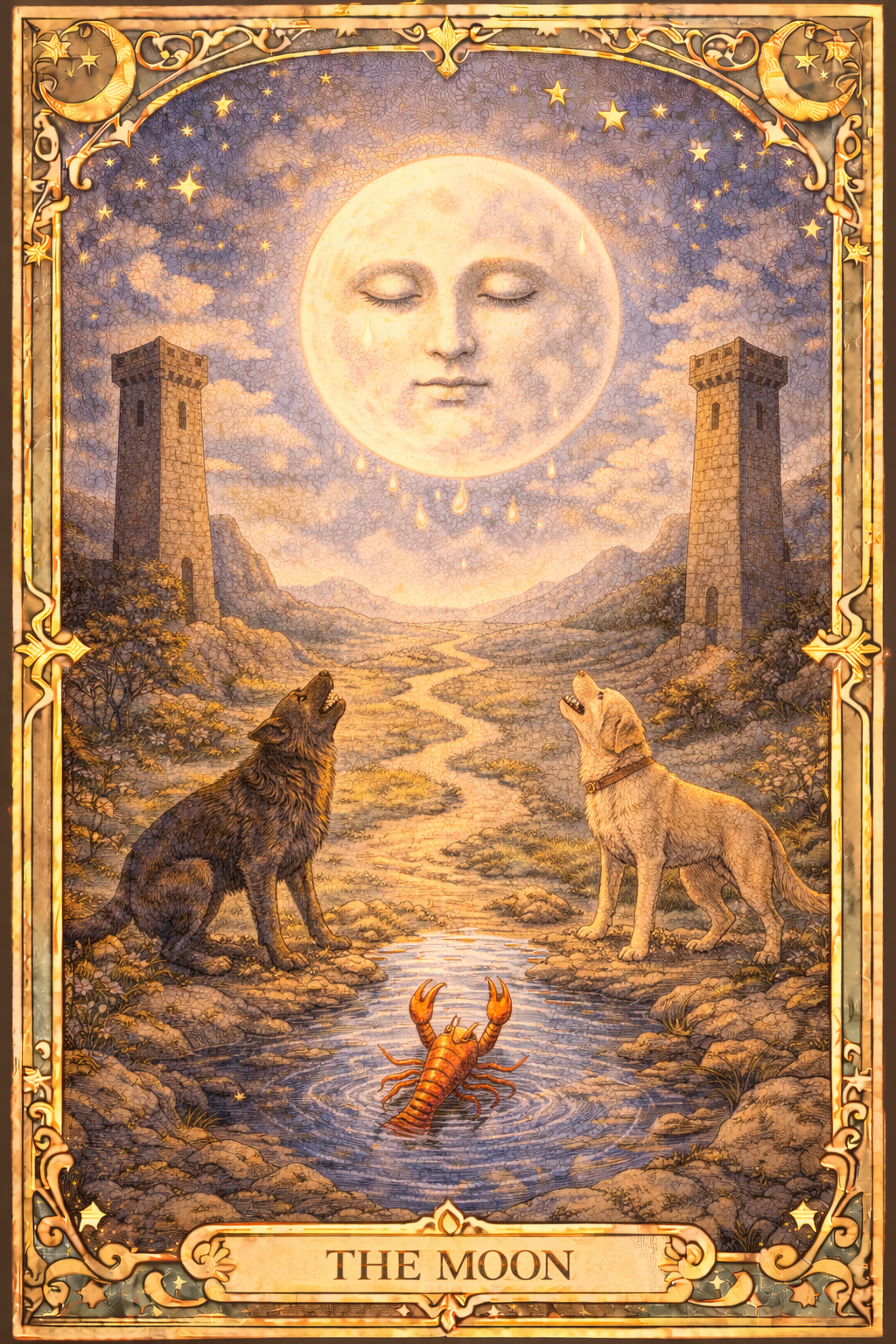 The Moon 카드